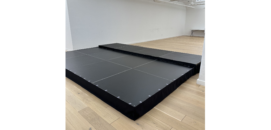 Stage platform rental for event production in NYC